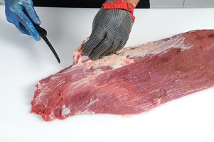Brisket Muscle PAT (prepared and trimmed) Meat Cut Spec Step 3